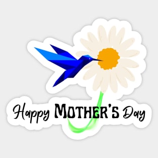 Happy Mothers Day, hummingbird Sticker